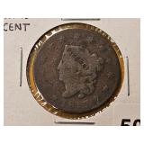 1817 Coronet Head Large Cent