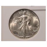 GEM! ANACS 1941 Walking Lib. Silver 50c in MS65