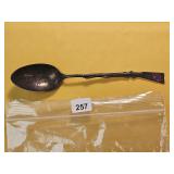 Sterling Silver Spoon with musket handle
