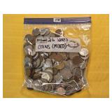 Over 2 Pounds Mixed World Coins
