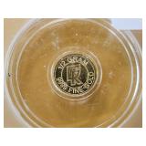 PERFECT GOLD! ICG 0.5g .999 Fine Gold in MS70