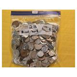 Over 2 Pounds Mixed World Coins