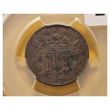 PCGS 1870 Two Cent Piece