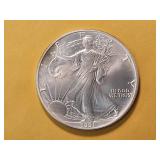 GEM BU 1991 American Silver Eagle