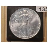 GEM BU 1995 American Silver Eagle