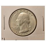 BU 1976 Washington Silver Quarter