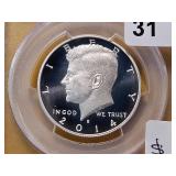 PERFECT! PCGS 2014-S Ken. Silver 50c in MS70PL