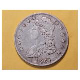 1834 Capped Bust Silver Half Dollar