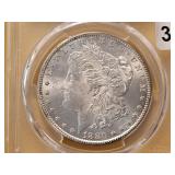 PCGS 1880-S Morgan Silver Dollar in MS63