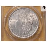 PCGS 1896 Morgan Silver Dollar in MS63