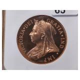 NGC 1901 Hong Kong Copper $1 in PF67RD CAM