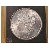 KEY DATE! BU 1884-CC Morgan Silver Dollar