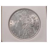 NGC 1887 Morgan Silver Dollar in MS63