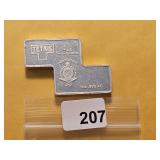 One Troy Ounce .999 Silver Art Bar