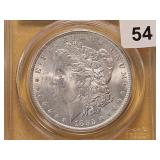 PCGS 1885-O Morgan Silver Dollar in MS63