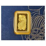 GOLD! PAMP 1 Gram .999 Fine Gold Bar
