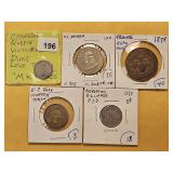 Five Mixed Exonumia Items