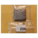 One Troy Ounce .999 Silver Art Bar