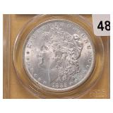 PCGS 1885-O Morgan Silver Dollar in MS63