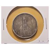 1934 German Silver 5 Marks