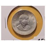 1966 Ireland Silver 10 Shillings