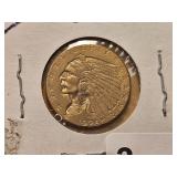 GOLD! Brilliant AU 1926 Indian Head $2.5 Gold