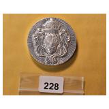 Two Troy Ounce .999 Fine Silver Bar