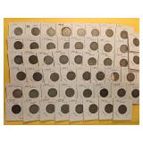 Fifty Mixed Liberty V Nickels
