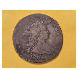 WOW! 1806 Draped Bust Silver Quarter