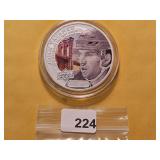 One Troy Ounce .999 Fine Silver Art Round