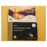 2011 and 2013 US Proof Sets
