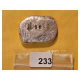 1.26 Troy Ounce .999 Fine Silver Bar