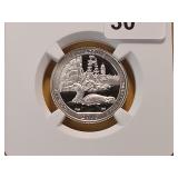 PERFECT! NGC 2018-S Silver Quarter PF70 UC