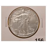 GEM BU 2021 American Silver Eagle