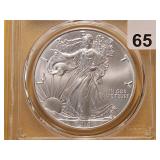 PCGS 2018 American Silver Eagle in MS69