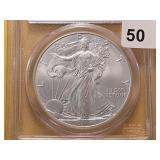 PCGS 2014(W) American Silver Eagle in MS69