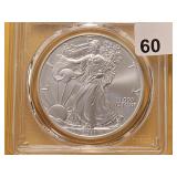PCGS 2011(S) American Silver Eagle in MS69