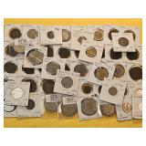 Fifty-one Mixed World Coins, with Silver!
