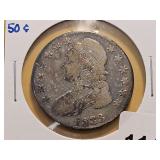 1833 Capped Bust Silver Half Dollar