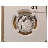PERFECT! NGC 2019-S Silver Quarter PF70 UC