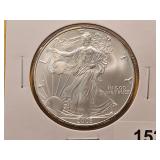 GEM BU 2003 American Silver Eagle
