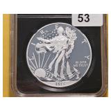 NGC 2013-W American Silver Eagle in SP69