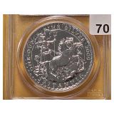 PCGS 2009 Great Britain Silver 2 Pound in MS68