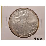 GEM BU 2022-W American Silver Eagle