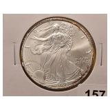 GEM BU 2005 American Silver Eagle