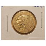 GOLD! Bright AU 1926 Indian Head $2.5 Gold