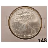 GEM BU 2008 American Silver Eagle
