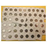 Fifty Mixed Liberty V Nickels