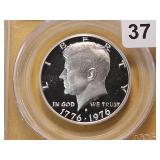 PCGS 1976-S Kennedy Silver 50c in PR69DCAM