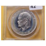 ANACS 1974-S Eisenhower Silver Dollar in PF68